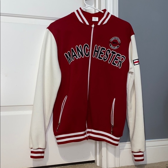 Mnachester United Jackets & Coats Manchester United Varsity Jacket Poshmark